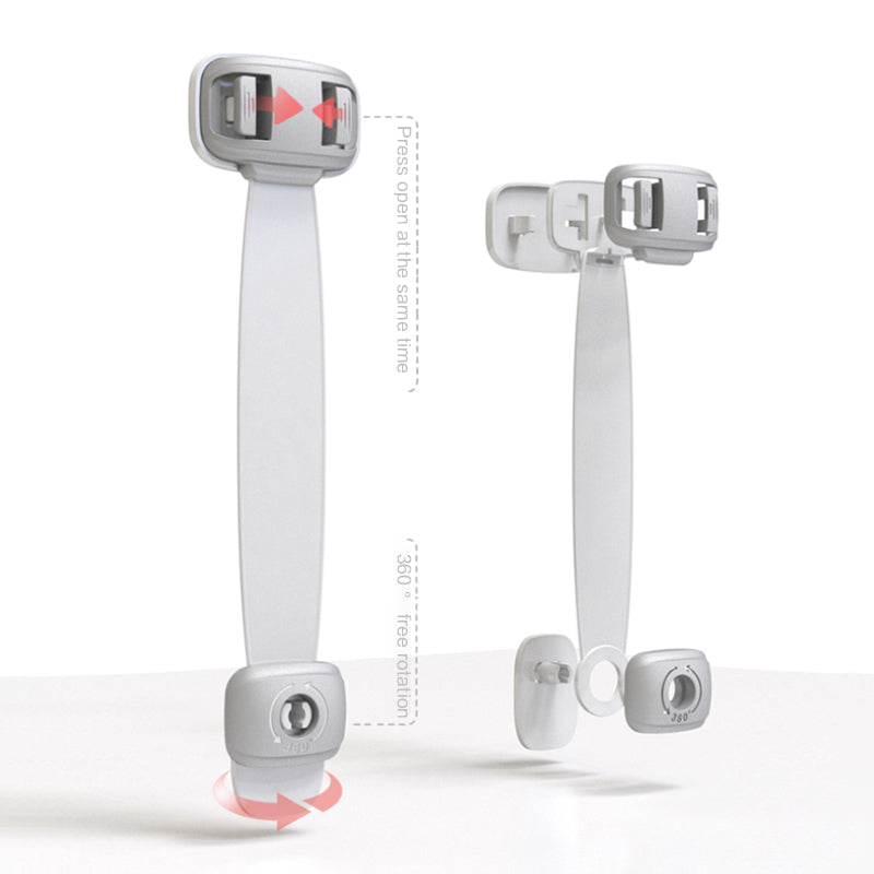 Baby Safety Protection Lock Anti-Clip Cabinet Door Refrigerator Lock.