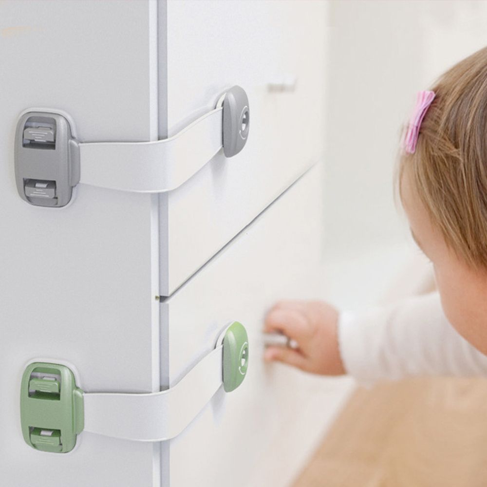 Baby Safety Protection Lock Anti-Clip Cabinet Door Refrigerator Lock.