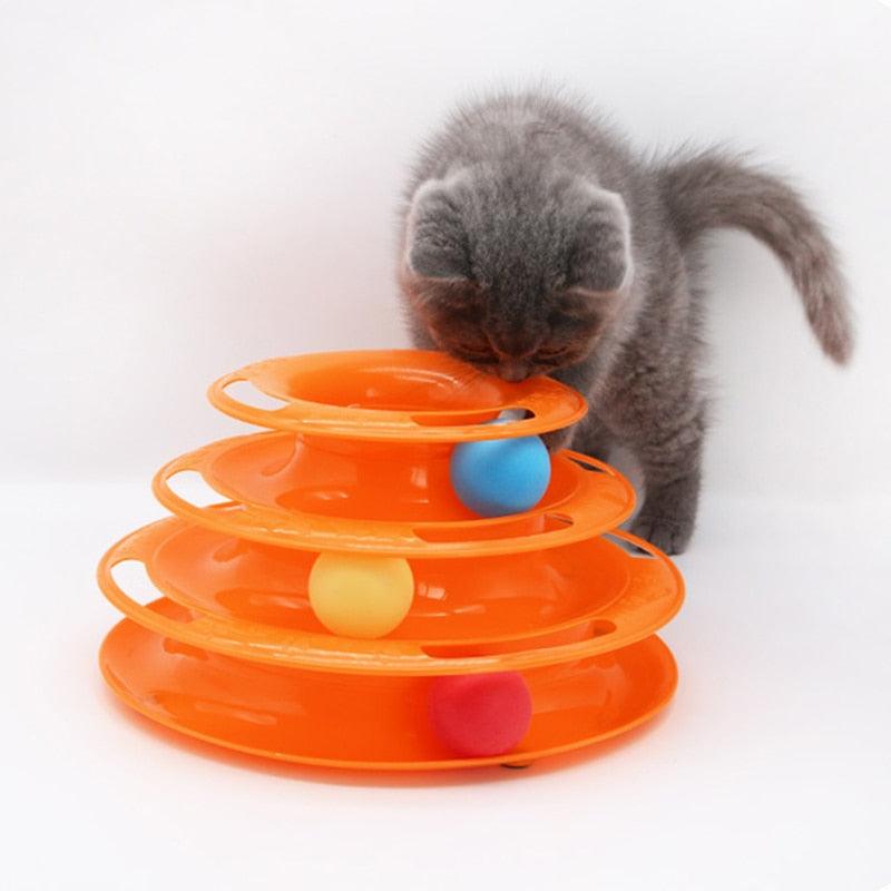 Interactive turntable cat training accessories - MB STORE
