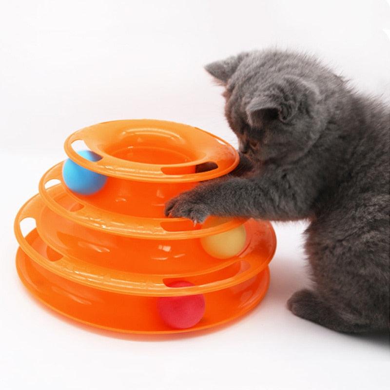 Interactive turntable cat training accessories - MB STORE